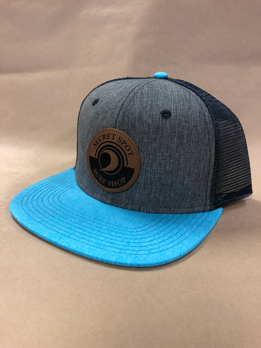 SS Hat Leather Patch Trucker