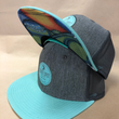 Load image into Gallery viewer, SS Hat Embroidered Logo Flat Brim Hat with Shop Mural
