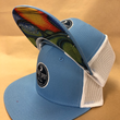 Load image into Gallery viewer, SS Hat Embroidered Logo Flat Brim Hat with Shop Mural