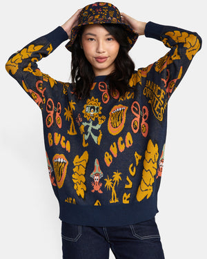 Women's Scattered Sweater