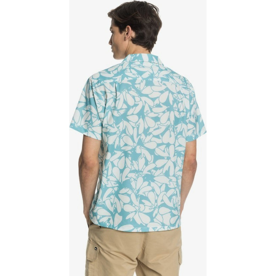 Waterman Floral Lake UPF 30 Short Sleeve Shirt