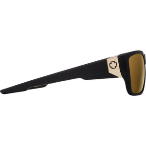 Dirty Mo 2 25 Anniv Matte Black Gold-HD Plus Bronze with Gold Spectra Mirror