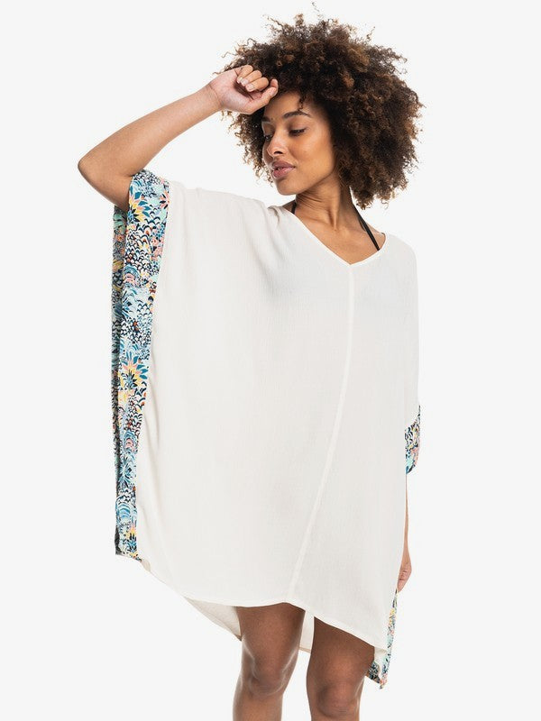 Women's Marine Bloom Poncho Dress Cover-up