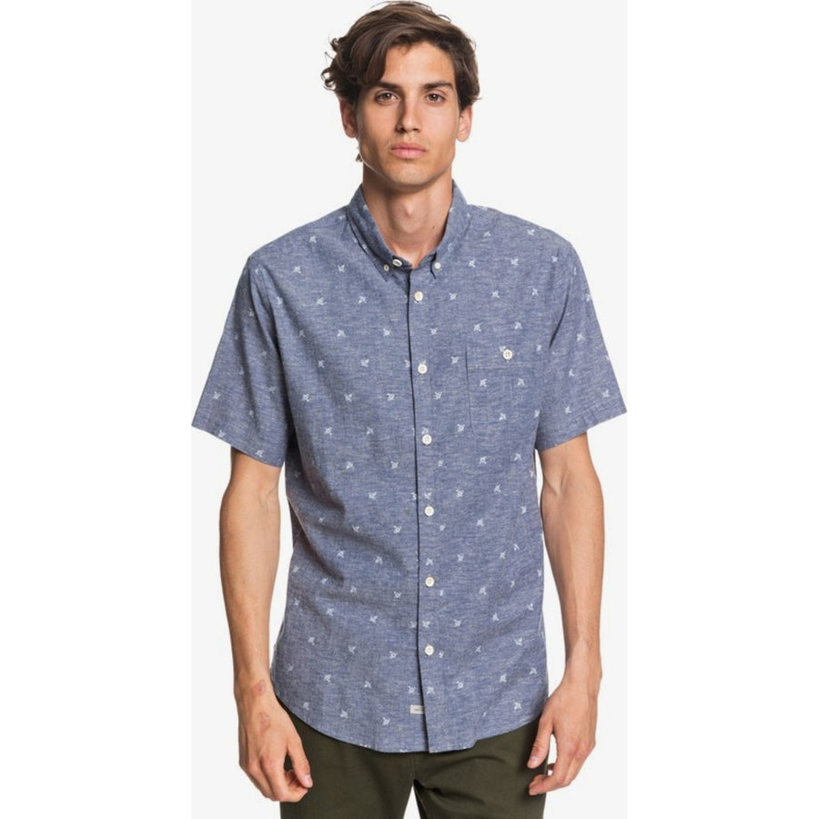 Waterman Airbourne Fishes Short Sleeve Shirt