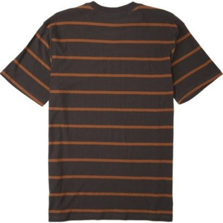 Die Cut Stripe Short Sleeve Crew T-Shirt