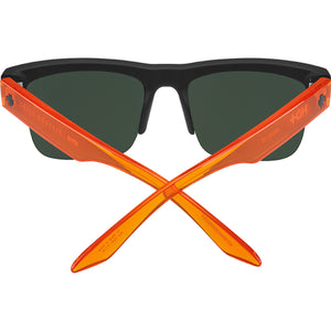 Discord 5050 Soft Matte Black Translucent Orange - HD Plus Gray Green with Orange Spectra Mirror