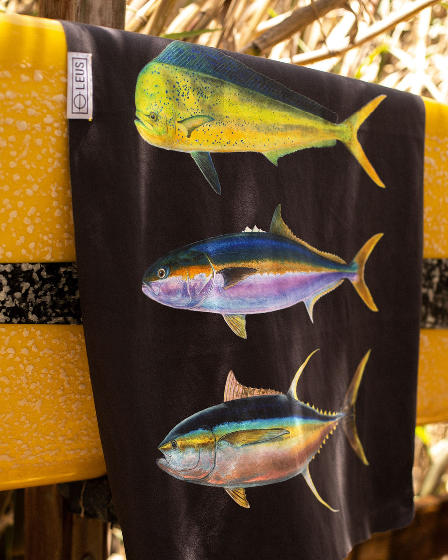 Amadeo Bachar Fish Stack Outdoor ECO Towel