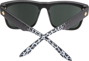Discord Matte Black Leopard Fade - HD Plus Gray Green with Silver Light Spectra Mirror