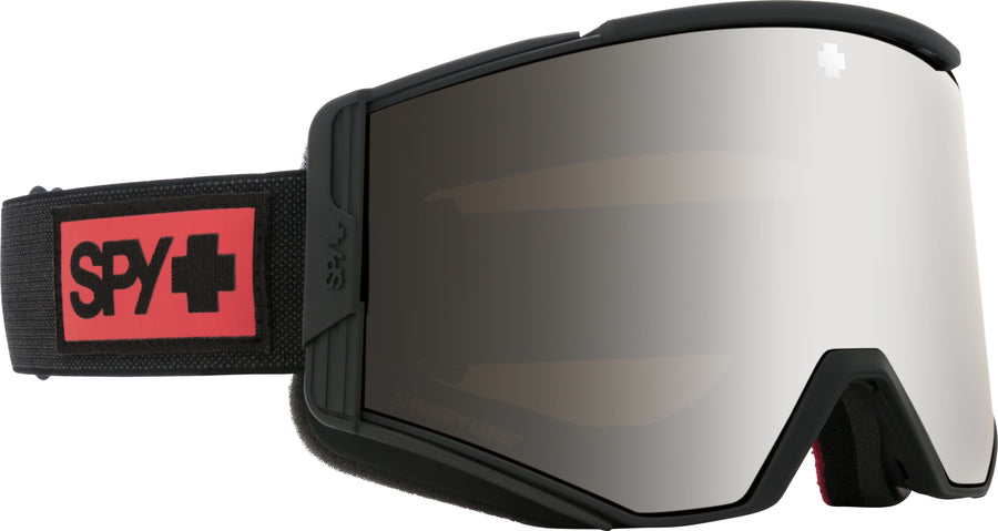 Ace Night Rider Matte Black-HD Plus Bronze wSilver Spectra Mirror-HD LL Clear