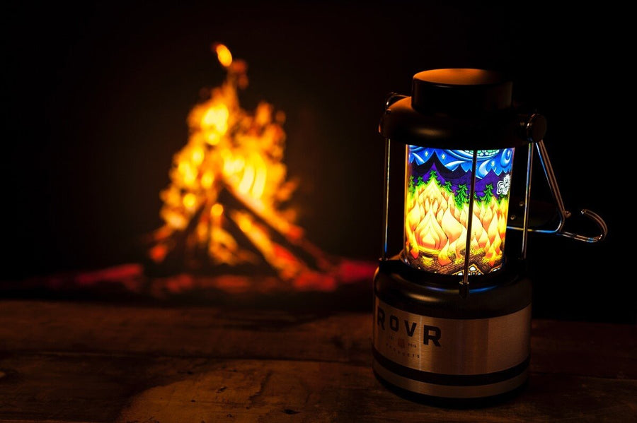 Artist Series Camp Lantern Campfire